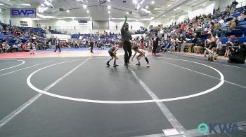 52 lbs Semifinal - Madden Moore, Keystone Kids Wrestling Club vs Elijah Kroll, Jenks Trojan Wrestling Club