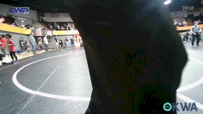 58 lbs Consolation - Kyler Clement, Madill Takedown vs Jonah Dinger, Newkirk Takedown Club