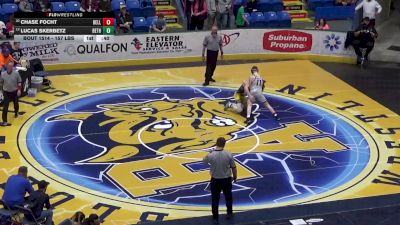 157 lbs Consi Of 16 #2 - Chase Focht, Bellwood Antis vs Lucas Skerbetz, Bethel Park