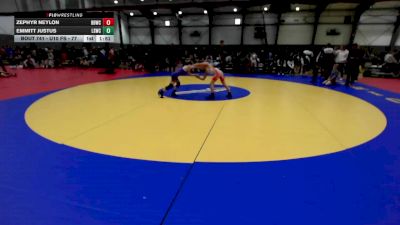 U10 FS - 77 lbs 1st Place Match - Zephyr Neylon, Beaver Dam Wrestling Club vs Emmitt Justus, Lake Stevens Wrestling Club