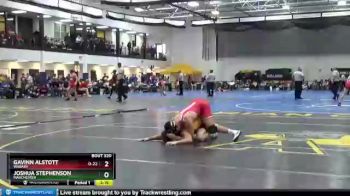 141 lbs Semifinal - Joshua Stephenson, Manchester vs Gavinn Alstott, Wabash
