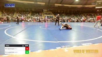 64 lbs Consi Of 8 #1 - Maclin Sorensen, MN Elite vs Nicholas Lupardus, ALL AMERICAN WRESTLING CLUB