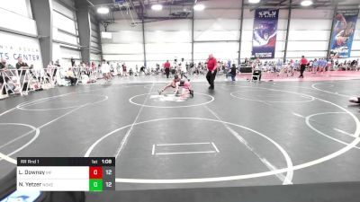 95 lbs Rr Rnd 1 - Luke Downey, MF Purge vs Nick Yetzer, Noke Wrestling RTC