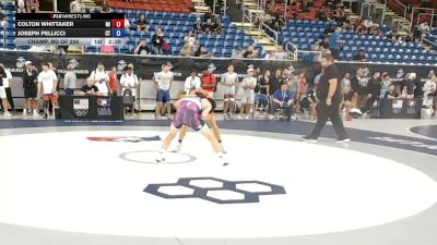 132 lbs Champ. Rd Of 256 - Colton Whittaker, Michigan vs Joseph Pellicci, Connecticut