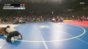 6A Boys 215 lbs Champ. Round 2 - Zac Ortiz, Beaverton Boys vs Geovoney Burks, Roosevelt Boys