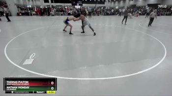 157 lbs Cons. Round 3 - Thomas Fulton, SPAR Wrestling Academy vs Nathan Monday, California