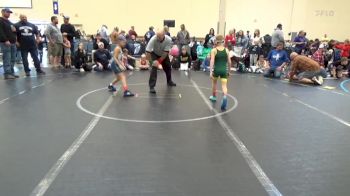 55 lbs Rr Rnd 3 - Ezra Wilkinson, 4M K-4 vs Jack Claycomb, Tri State Hammers K-4