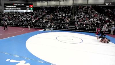 3A 126 lbs Cons. Semi - Evan Craner, Grantsville vs Traedun Osborne, Juab