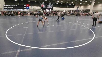 110 lbs Cons. Rd Of 32 - Nicole Soldevilla, Borger Wrestling Club vs Lily Homant, Eaglecrest Wrestling Club