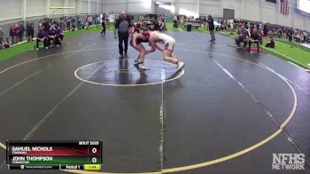 215 lbs Semifinal - John Thompson, Yerington vs Samuel Nichols, Tonopah