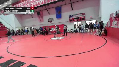 HS 130 lbs Champ. Round 2 - Jazlin Chacon, Dumas vs Cheyenne Cushing, LAWTON