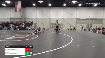 70 lbs Prelims - Conner Chancellor, Oklahoma Boyz vs Cale Richardson, Moore Elite