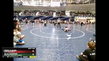 75 lbs Quarterfinal - Aiden Alborn, Elite Wrestling NJ vs Silas Goodwin, Black Belt Wrestling Academy