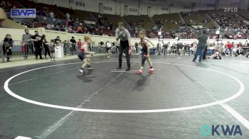 55 lbs 3rd Place - Brock Villines, Weatherford Youth Wrestling vs Bryer Kincaid, Blackwell Wrestling Club