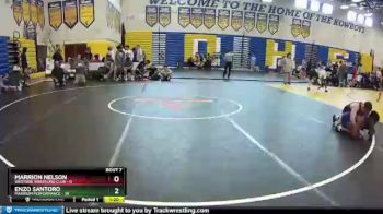 152 lbs Round 2 (8 Team) - Marrion Nelson, Westside Wrestling Club vs Enzo Santoro, Maximum Performance