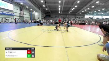 135 lbs Rr Rnd 2 - Mason O'Dell, Golden Barracuda vs Matthew Miranda, Micky's Maniacs White