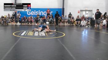 56 lbs Rr Rnd 5 - Kennedy Unrue, PA West Black - W vs Cameron Leng, MPOWER Girls Wrestling Club - W
