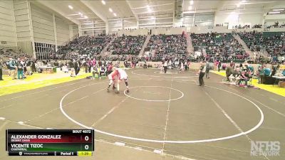 150 lbs 3rd Place Match - Alexander Gonzalez, Desert Oasis vs Vicente Tizoc, Chaparral