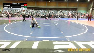 64 lbs Consi Of 16 #2 - Chase Tep, Red Star Wrestling Academy vs Lukas Floyd, Monster Garage