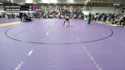 131 lbs Cons. Round 6 - Bella Williams, Iowa vs Agnia Krakosova, Simon Fraser University