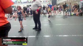 68 lbs Round 6 (10 Team) - RJ Cabrera, Florida Scorpions Gold vs Isaac Jayson, Finger Lake Elite Grey