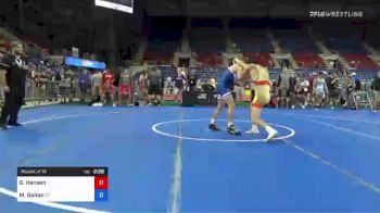 160 lbs Round Of 16 - Grant Hansen, Illinois vs Manuel (M.J.) Gaitan, California