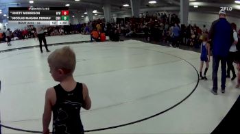 22 lbs Quarterfinal - Nicolas Magana Fernau, CWO vs Rhett Morrison, Hershey Youth Wrestling