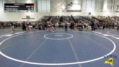 145 lbs Cons. Round 2 - Asa Dougherty, Whitney Point Youth Wrestling Club vs Trever Wells, Club Not Listed
