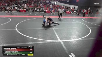 160 lbs Cons. Round 4 - Patrick Harms, Monroe Wrestling Club vs Hudson Mccarty, Campbellsport Youth Wrestling