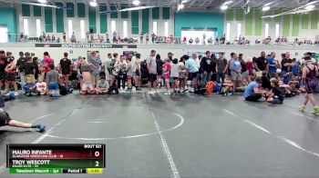 64-68 lbs Cons. Round 1 - Mauro Infante, Gladiator Wrestling Club vs Troy Wescott, Killer Elite