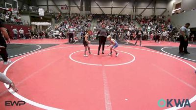 61 lbs Quarterfinal - Jaxon Ditmore, Team Tulsa Wrestling Club vs Rayce Luu, Pocola Youth Wrestling