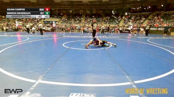 67 lbs Quarterfinal - Julian Campos, Monster Garage vs Benson Devereaux, Sebolt Wrestling Academy
