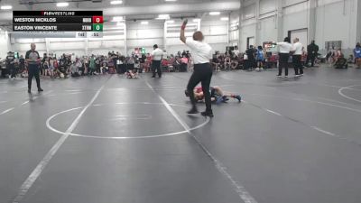 60 lbs Round 3 (6 Team) - Weston Nicklos, Neighborhood Wrestling vs Easton Vincente, Xtreme Team