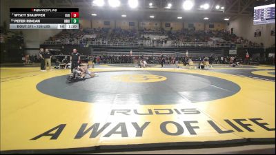 126 lbs Round Of 16 - Wyatt Stauffer, Blair Academy vs Peter Rincan, Nmh