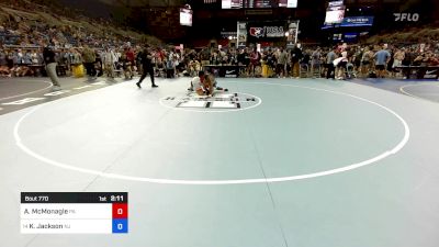 190 lbs Rnd Of 128 - Andrew McMonagle, PA vs Kaleb Jackson, NJ