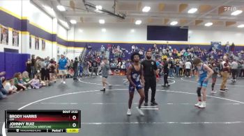 108/115 Cons. Semi - Brody Harris, C2X vs Johnny Ruiz, Columbia KnighYouth Wrestling