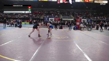 125 lbs Champ. Round 1 - Selma Harris, Mtn View Oregon vs Gretchan Begay, Nampa