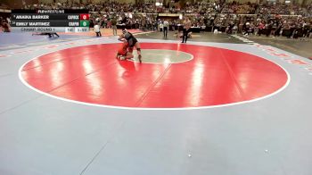 135 lbs Champ. Round 1 - Anaika Barker, Amarillo Caprock vs Emily Martinez, El Paso Chapin
