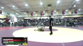 106 lbs 3rd Place Match - Samuel Olivier, Notre Dame vs Ian Rodriguez, Citrus Hill