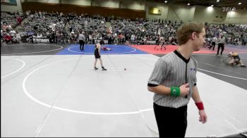 66 lbs Quarterfinal - Dominic Galvan, Elk Grove Wr Ac vs Hudson Ungureanu, Rocklin Rampage