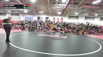 144 lbs Semifinal - Jaxon Carter, Concord vs Chase Knuckles, Souhegan