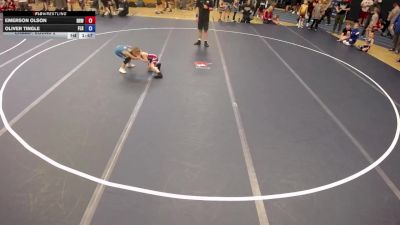 Champ. Round 2 - Emerson Olson, Rum River Wrestling vs Oliver Tingle, Forest Lake Rangers