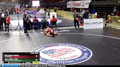 182 lbs Cons. Semi - Richard Wang, California vs Rolando Lira, Delano Diablos Wrestling