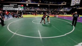 5A 165 lbs Cons. Round 1 - Khadjah Kamara, Melissa vs Katelynn Galvan, Corpus Christi King