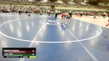 100 lbs Champ. Round 2 - Alex Saul, Rogue Warrior Wrestling-AAA vs Keiston Charles, Richmond Youth Wrestling Club-AA