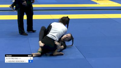 Jhenifer Aquino vs Amber Rymarz-Freitas | 2022 IBJJF No-Gi Pans Roosterweight Final