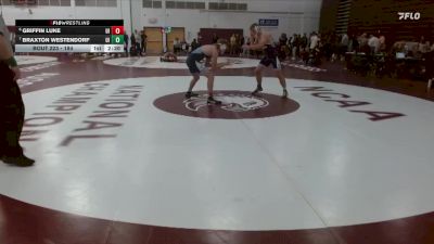 184 lbs Semifinal - Griffin Luke, Upper Iowa vs Braxton Westendorf, Upper Iowa