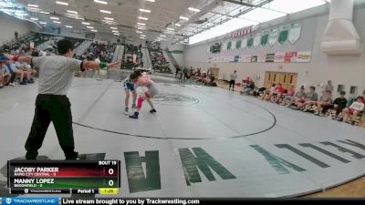 145 lbs Round 5 (8 Team) - Jacoby Parker, Rapid City Central vs Manny Lopez, Broomfield