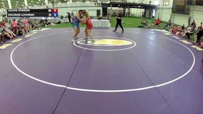 235 lbs Alexis Stinson, Missouri vs Soledad Luchman, Colorado