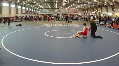 80 lbs Champ. Round 2 - Ezra Criss, Spartan Mat Club vs Myer Montour, NB Elite Wrestling Club